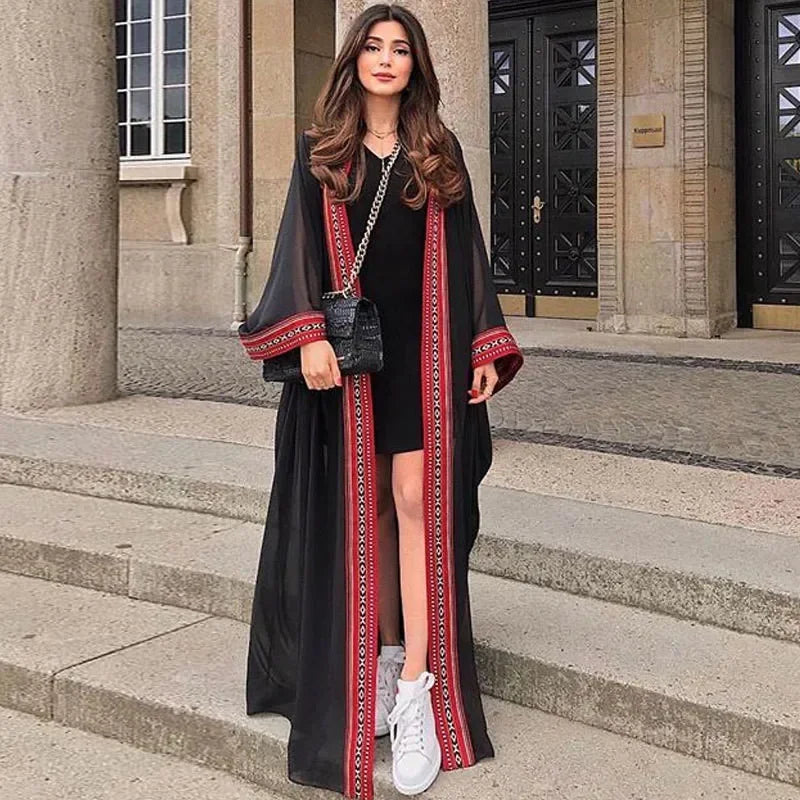 Chiffon Long Maxi Kimono