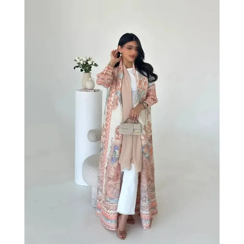 Luxury Trench Coat abaya