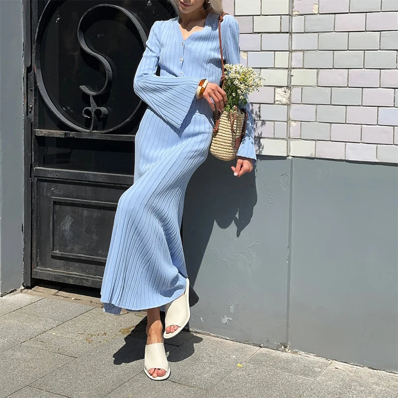 Knitwear Dress Sets Outfits