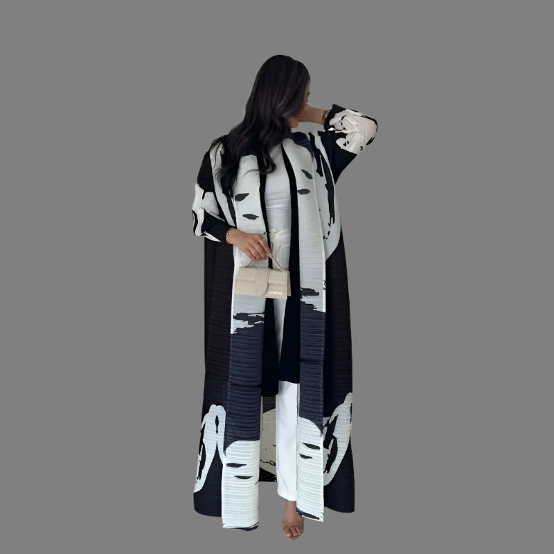 Luxury Trench Coat abaya