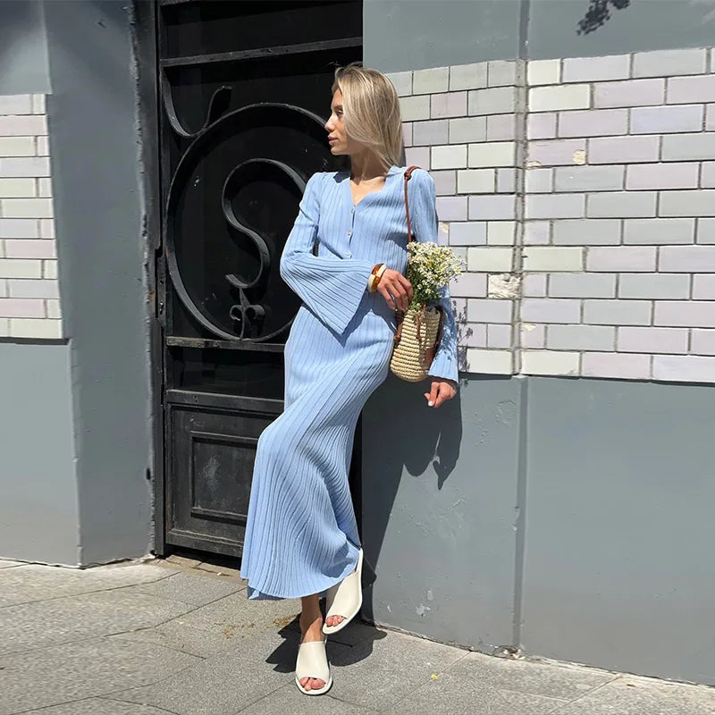 Knitwear Dress Sets Outfits