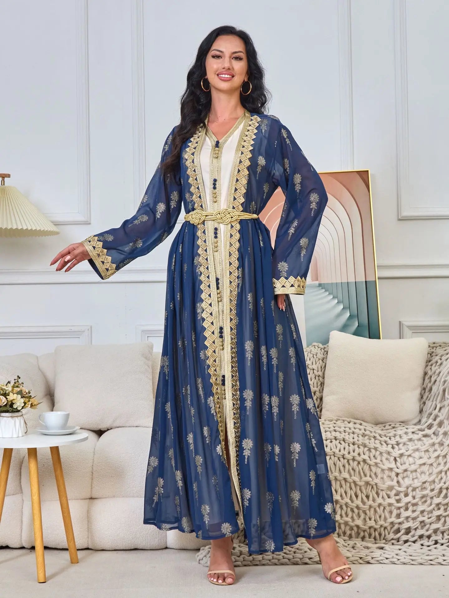 Luxury Dress 2 Piece Printed Embroidered outfit