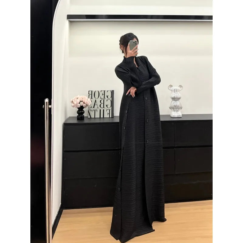 Abaya Solid Colour Cardigan outfit