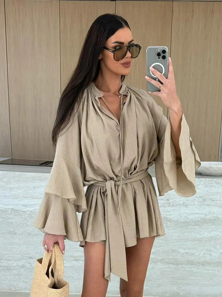 Long Sleeve Mini Dress
