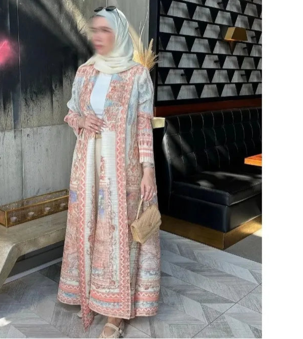 Luxury Trench Coat abaya