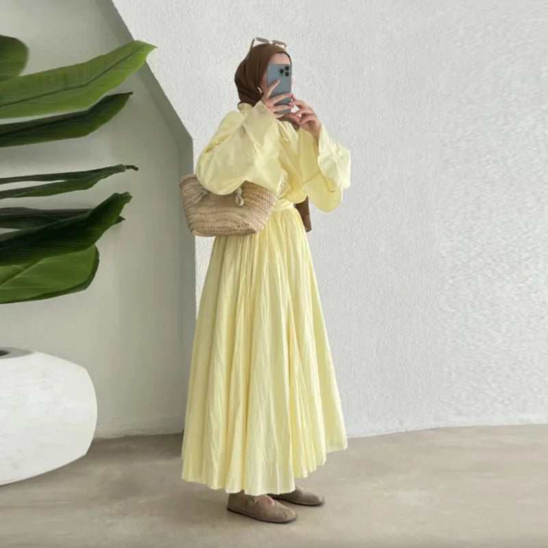 T Shirt & Ruffle Skirt Sets outfit