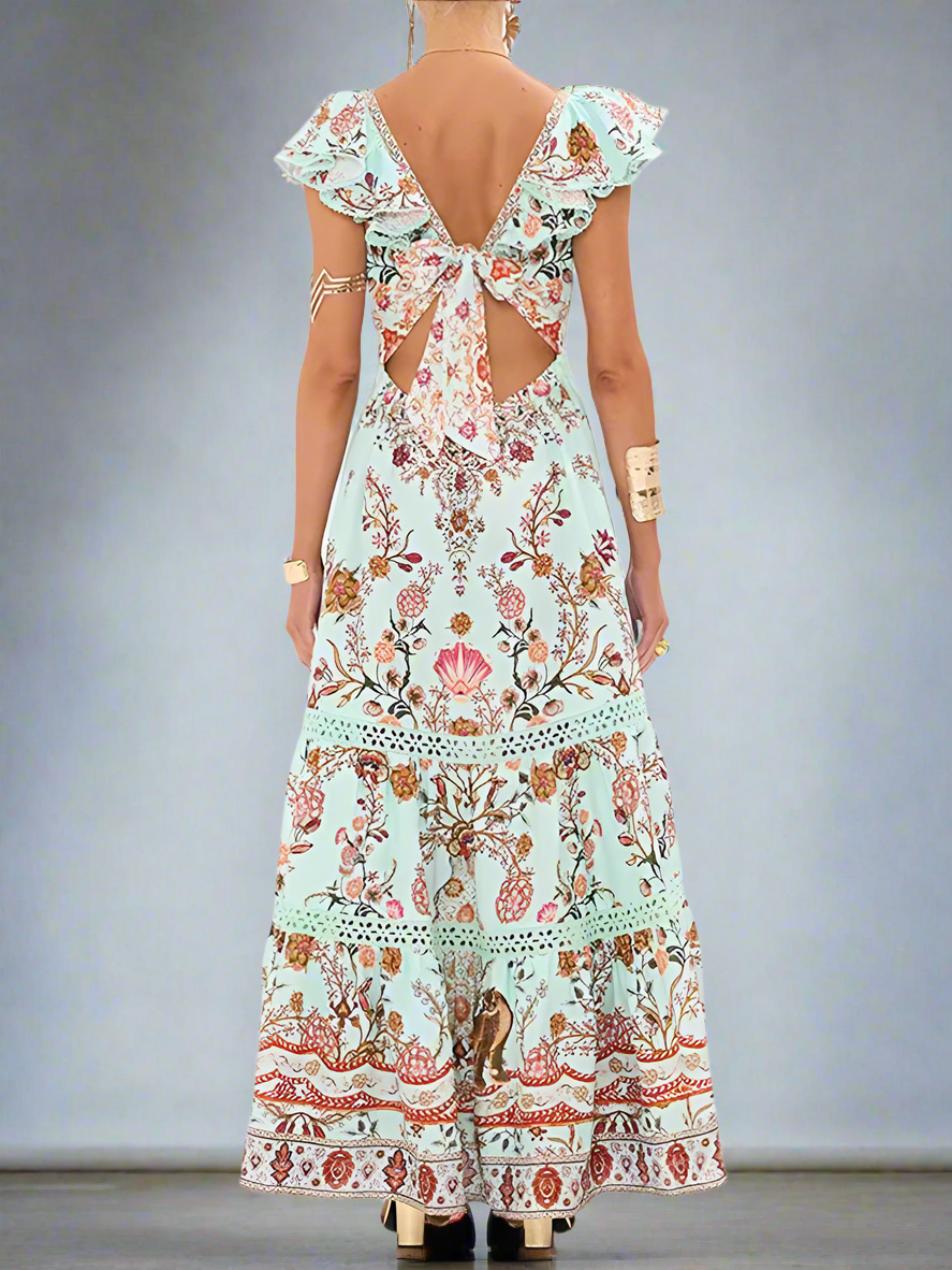 Dress loose pouf skirt