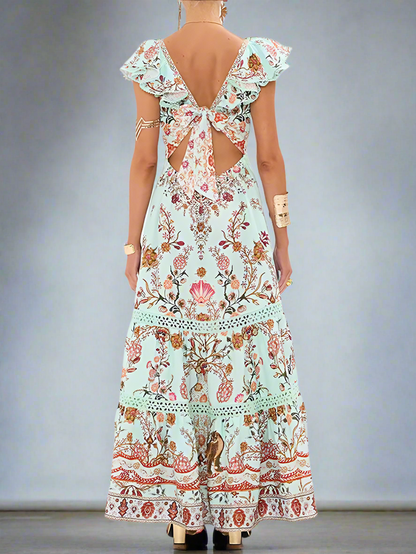 Dress loose pouf skirt