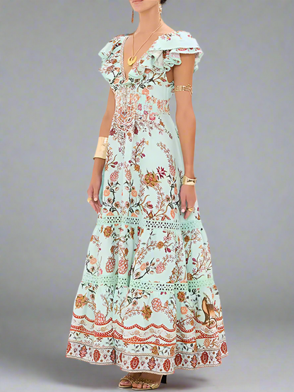 Dress loose pouf skirt