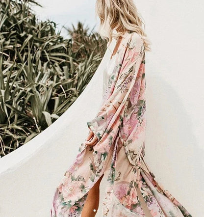 Bohemian Long Kimono
