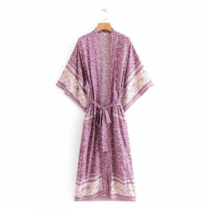 Bohemian Long Kimono