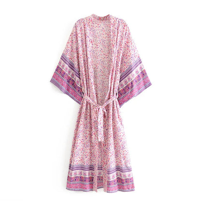 Bohemian Long Kimono