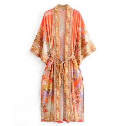 Bohemian Long Kimono