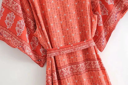 Bohemian Long Kimono