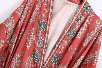 Bohemian Long Kimono