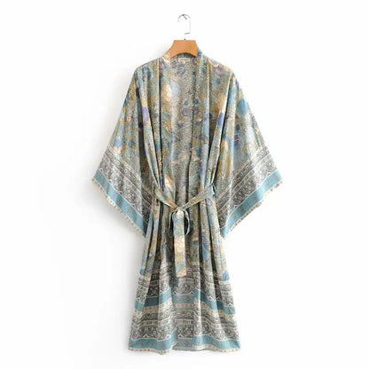 Bohemian Long Kimono