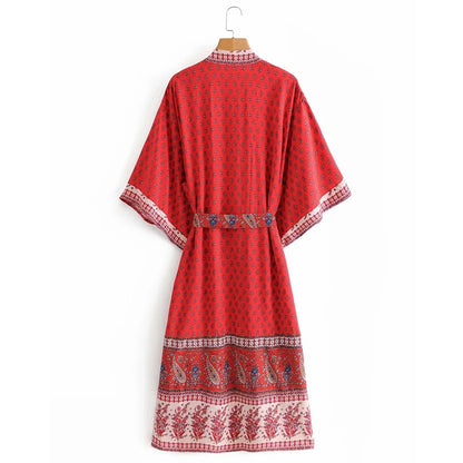Bohemian Long Kimono