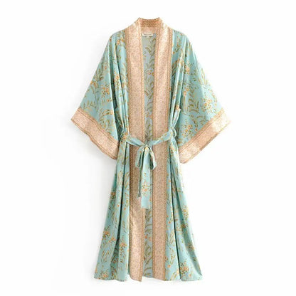 Bohemian Long Kimono