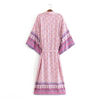 Bohemian Long Kimono