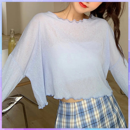 Thin  See Through T-Shirt