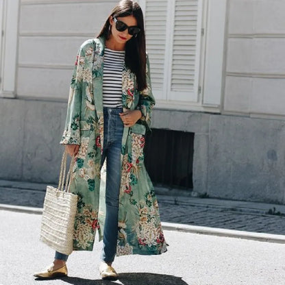 Bohemian Long Kimono