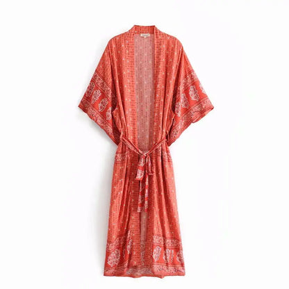 Bohemian Long Kimono
