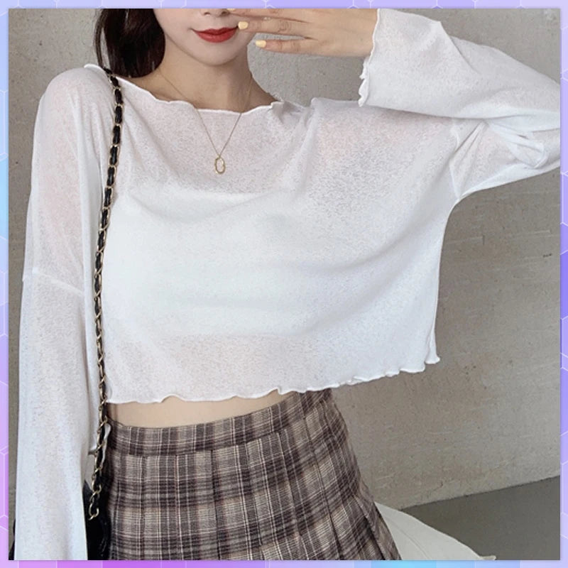 Thin  See Through T-Shirt