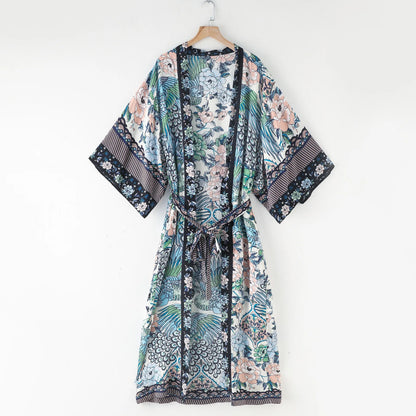 Bohemian Long Kimono