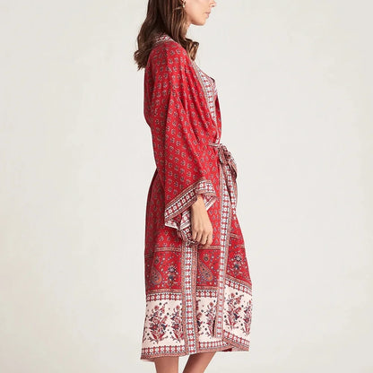 Bohemian Long Kimono