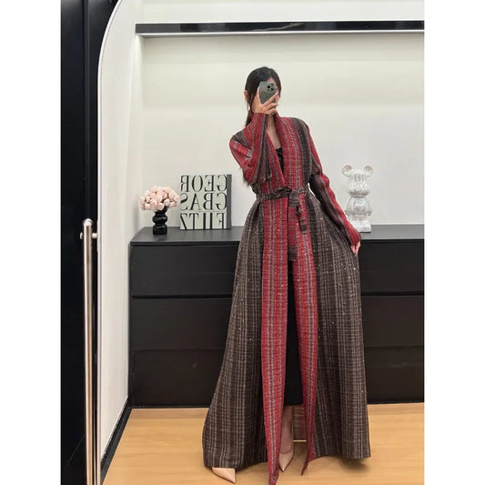 Luxury Abaya Printed Loose Outfit