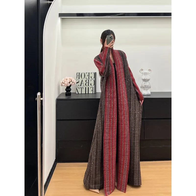 Luxury Abaya Printed Loose Outfit