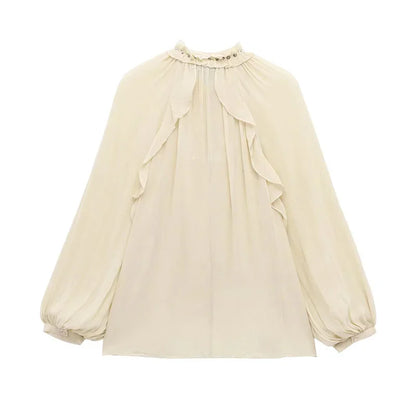 Ruffles Vest Shirt Mini Skirt 3 Pieces Set