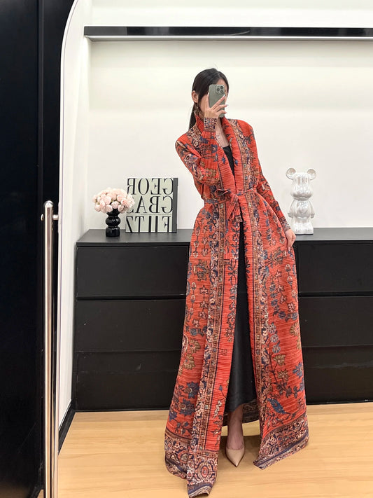 Large Size Trench Long-sleeved