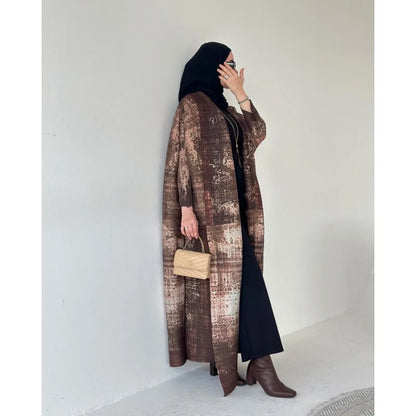 Large Size Trench Long-sleeved