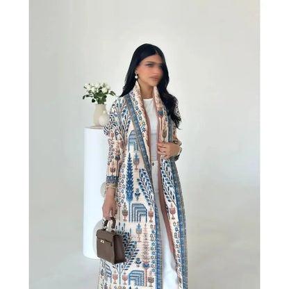 Luxury  Trench Coat abaya