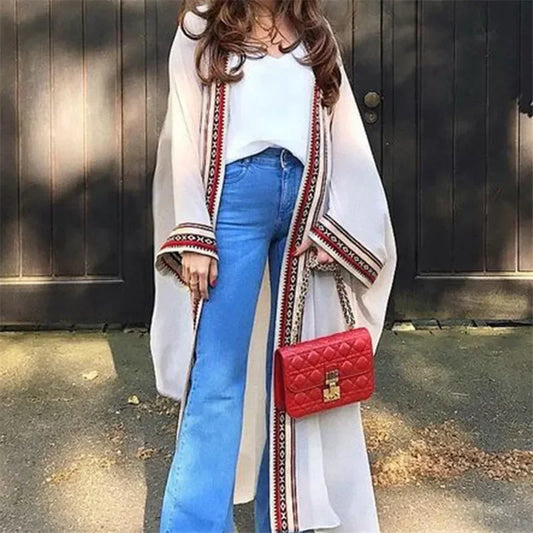 Chiffon Long Maxi Kimono