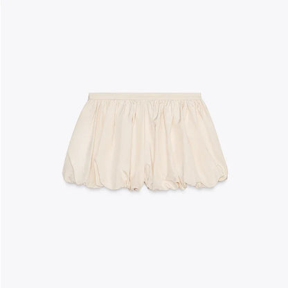 Ruffles Vest Shirt Mini Skirt 3 Pieces Set
