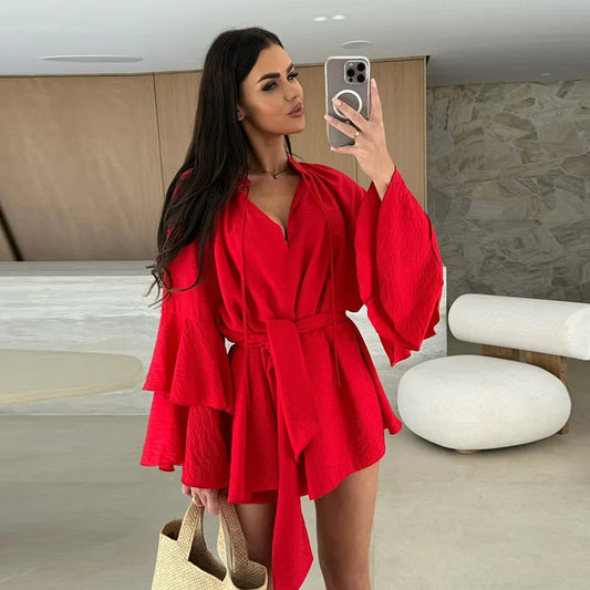 Long Sleeve Mini Dress