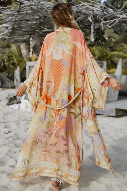 Floral Bohemian Kimono