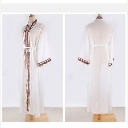 Chiffon Long Maxi Kimono
