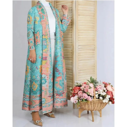 Luxury  Trench Coat abaya